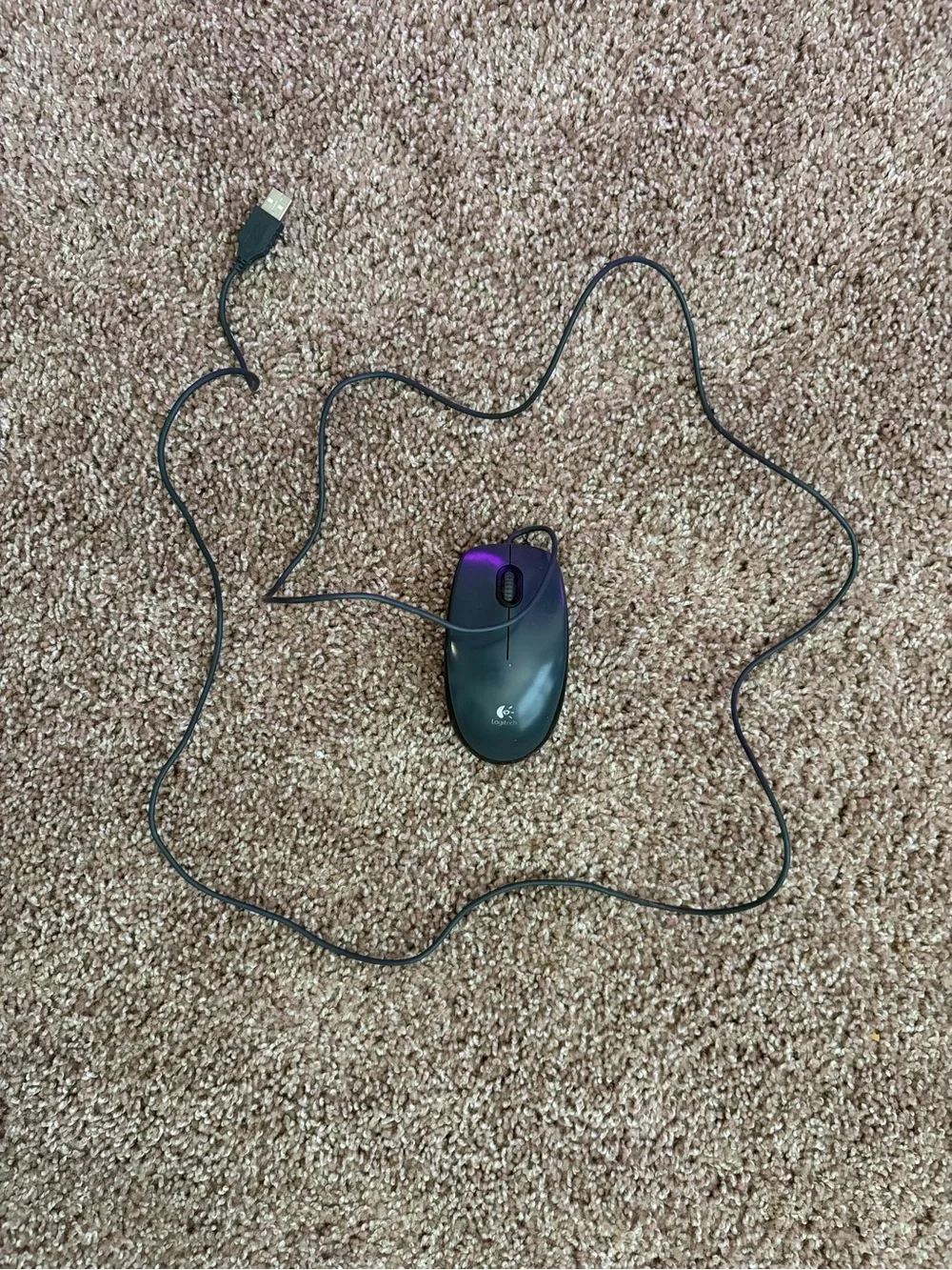 Logitech M100 Wired USB Optical Mouse